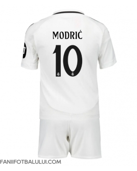 Real Madrid Luka Modric #10 Echipament de Fotbal Replică 2024-25 Copii Acasa (+ Șorturi)